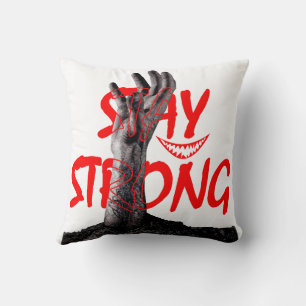 Pillow : Stay Strong Motivational Quote Design