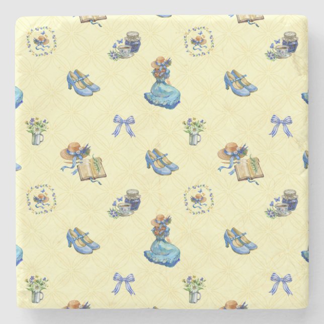 pillow stone coaster (Front)