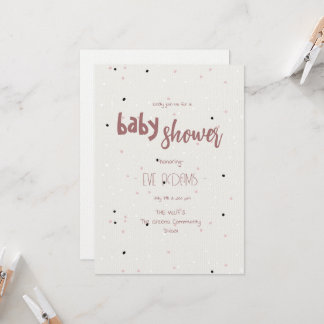 Pillow Talk Collection Baby Shower Invitation