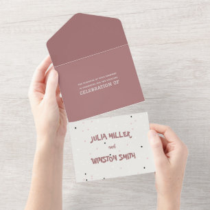 Pillow Talk Collection Wedding Invitation