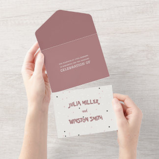 Pillow Talk Collection Wedding Invitation