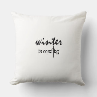 Pillow winter is coming