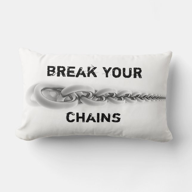 Pillow with a chain (Front)