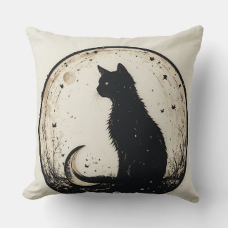 Pillow with cat