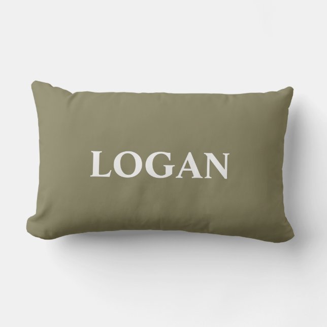 Pillow with Custom Name Ready to Personalise (Front)