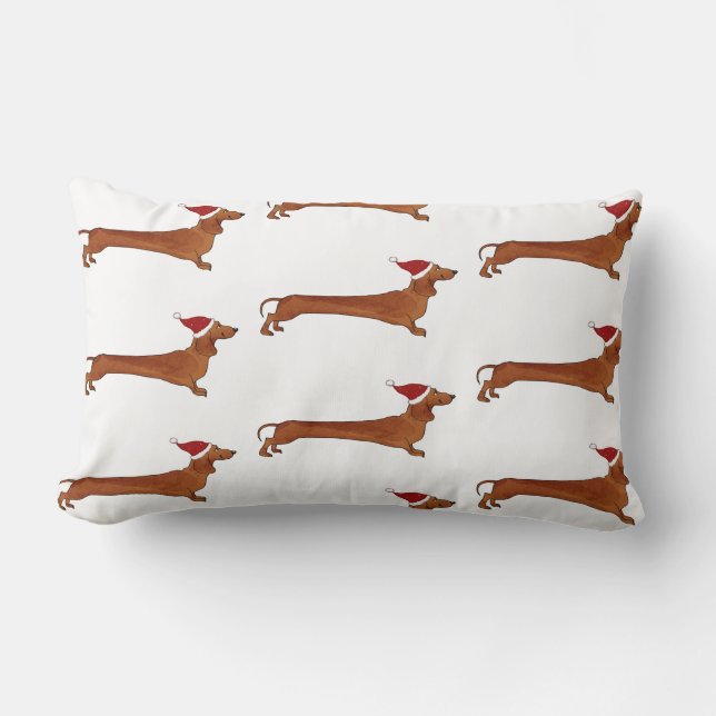 Pillow with dachshund (Front)