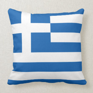 Pillow with flag of Greece