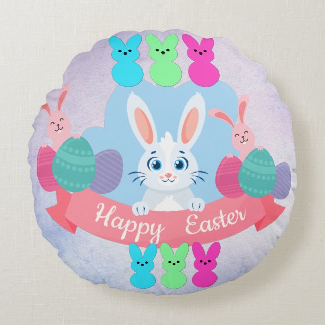 Pillow with Happy Easter (Front)