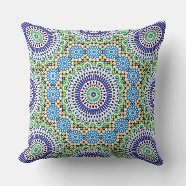 Pillow with mosaic (Front)