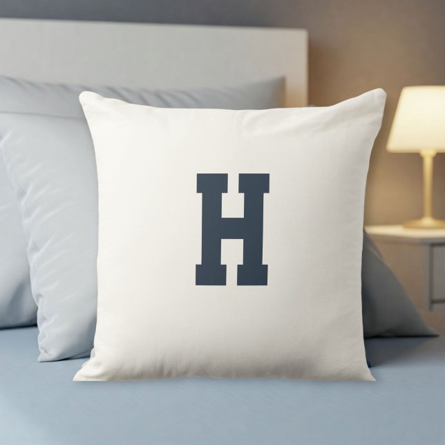 pillow with personalized letter (Creator Uploaded)