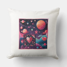 pillow with planets