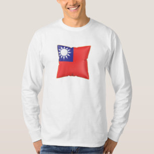 Pillow with the flag of Taiwan T-Shirt