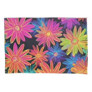 Pillowcase Bright Wildflowers 