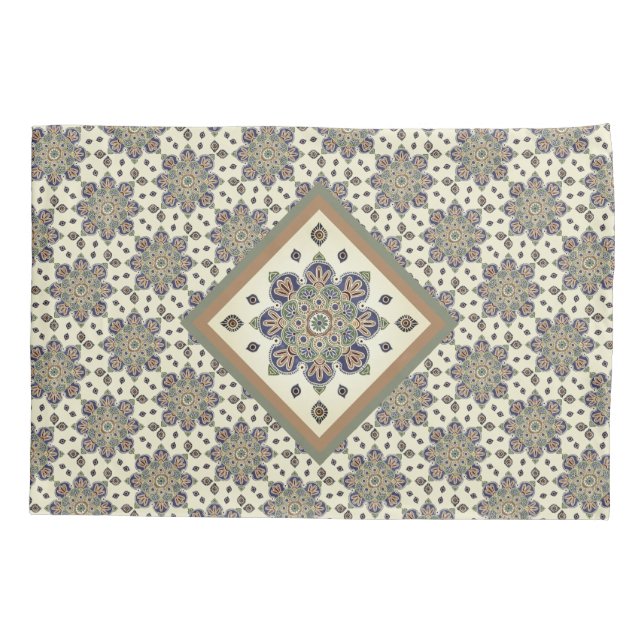  Pillowcase with intricate medallion design (Back)