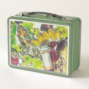 Pills and Leaves Lunch Box