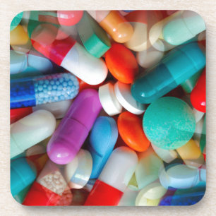 pills drugs coaster