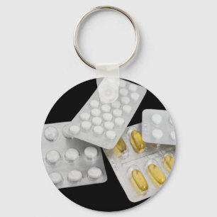 Pills Key Ring