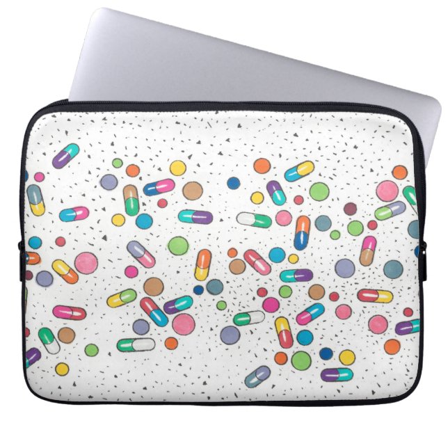 Pills Laptop Sleeve (Front)