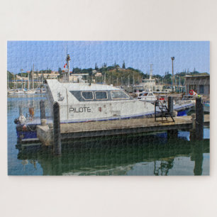 Pilot boat, Noumea, New Caledonia Jigsaw Puzzle