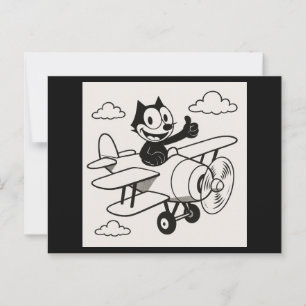 Pilot Cat Postcard