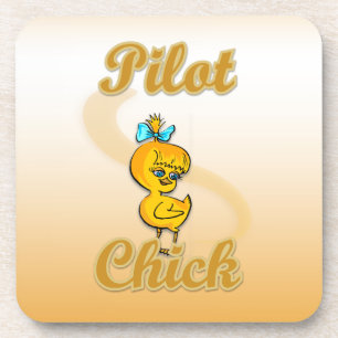Pilot Chick Coaster