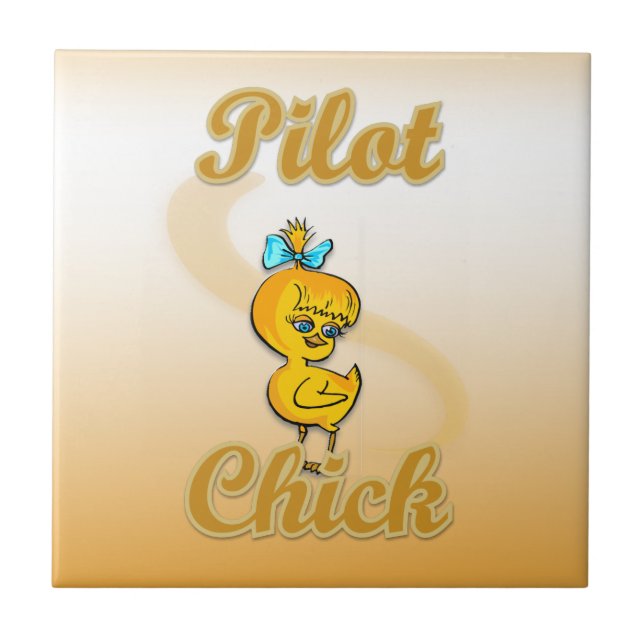 Pilot Chick Tile (Front)