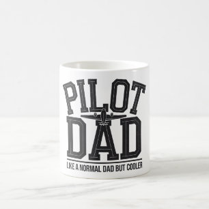 Pilot Dad Cooler Than Normal Keepsake Mug