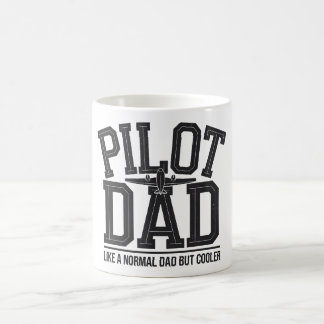 Pilot Dad Cooler Than Normal Keepsake Mug 