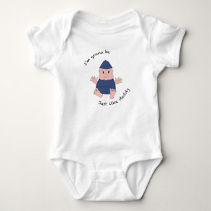 Pilot daddy baby bodysuit