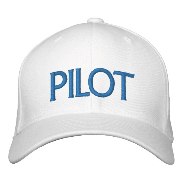 Pilot embroidered cap (Front)