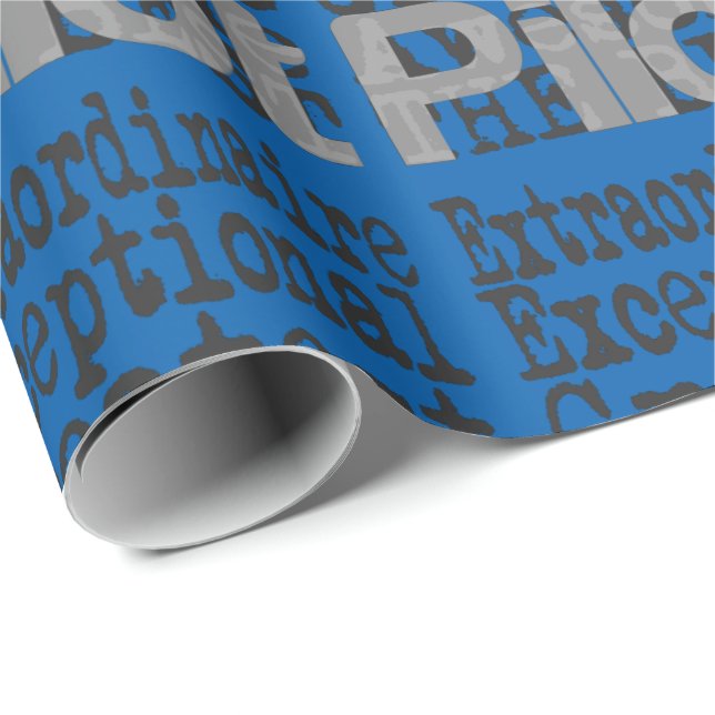 Pilot Extraordinaire Wrapping Paper (Roll Corner)