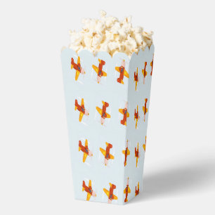 Pilot flying plane in the sky favour box