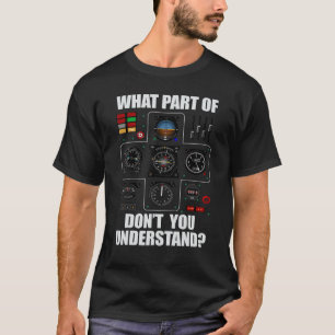 Pilot For Men Women Aeroplane Airline Pilot T-Shirt