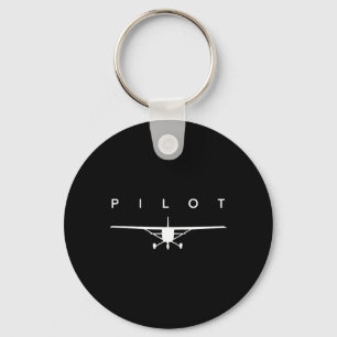 Pilot For New Pilot - New Pilot Tee Shirt - Airpla Key Ring