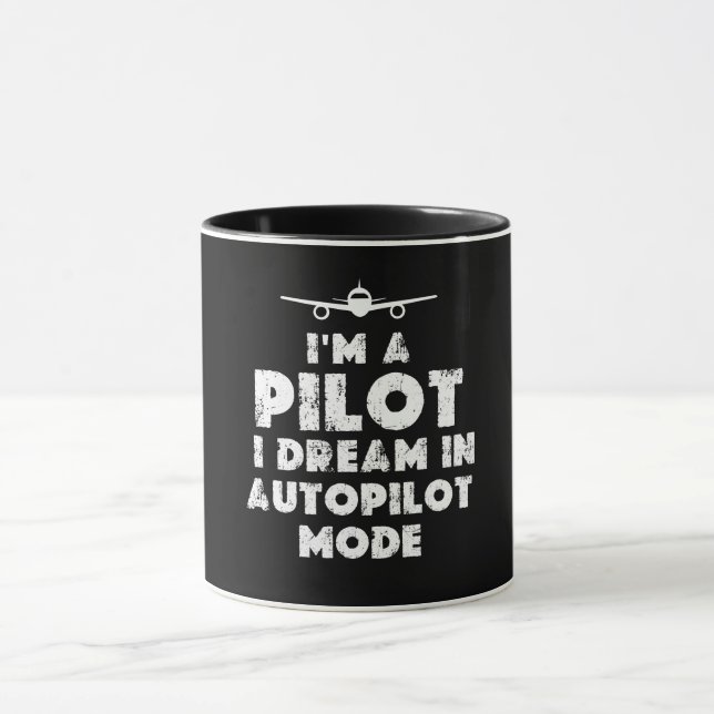 Pilot Funny Mug (Center)