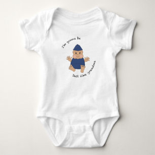 Pilot grandma baby bodysuit