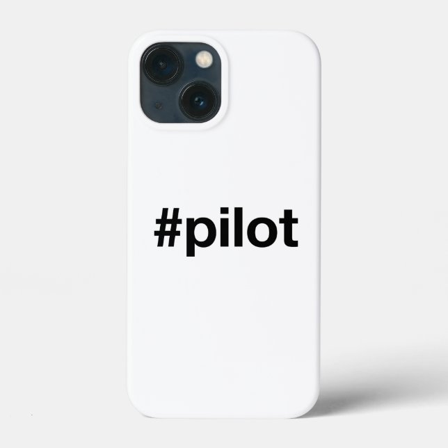 PILOT Hashtag Case-Mate iPhone Case (Back)