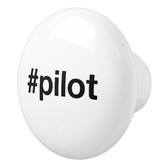 PILOT Hashtag Ceramic Knob (Right)