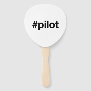 PILOT Hashtag Hand Fan