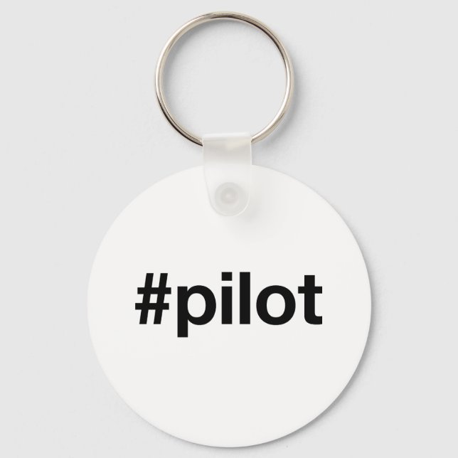 PILOT Hashtag Key Ring (Front)