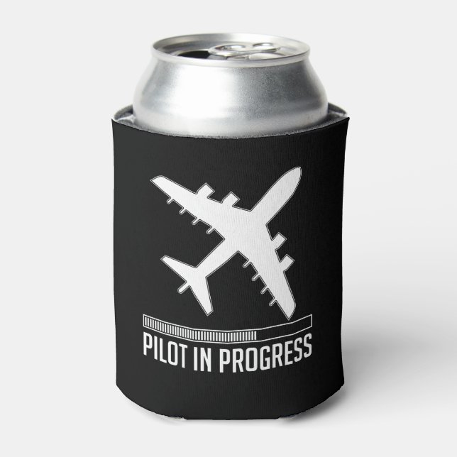 Pilot In Progress Can Cooler (Can Front)