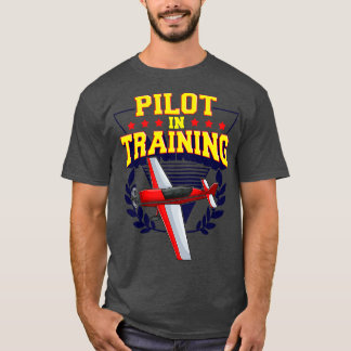 Pilot In Training Aeroplane Future Pilot T-Shirt