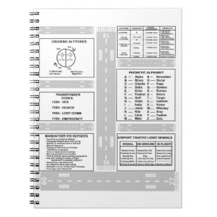 Pilot Kneeboard Notebook