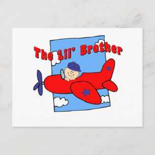Pilot Little Brother Postcard