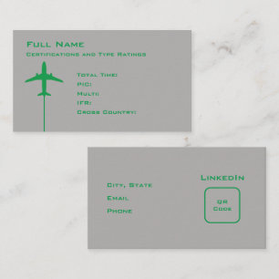 Pilot Micro Resume Business Card