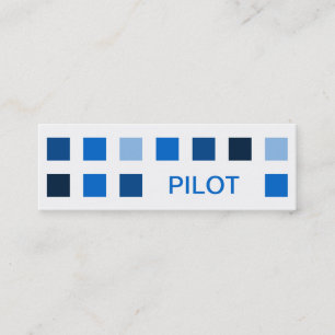 PILOT (mod squares) Mini Business Card