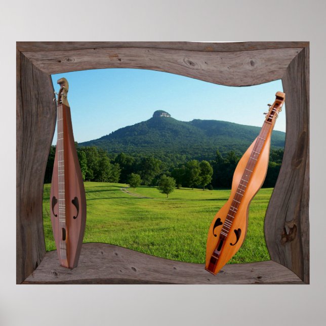 PILOT MOUNTAIN NORTH CAROLINA POSTER (Front)
