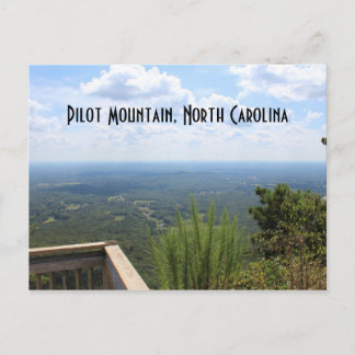 Pilot Mountain Vacation Keepsake North Carolina Postcard