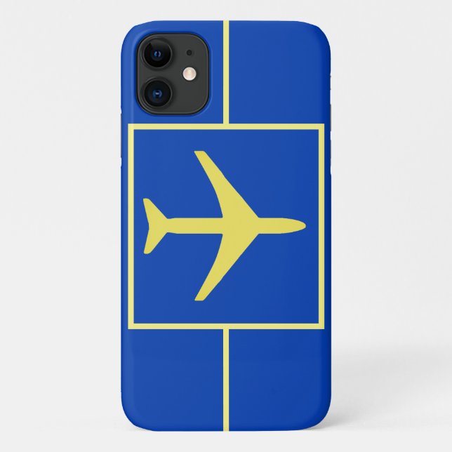 Pilot Plane Aviation Flying iPhone 11 Case (Back)