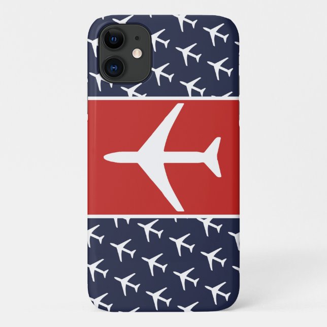 Pilot Plane Aviation Flying iPhone 11 Case (Back)